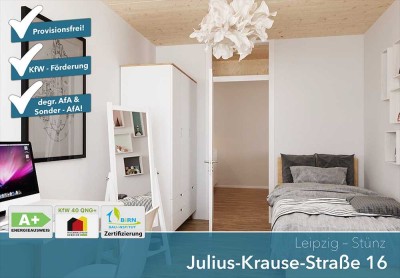 NEUBAU * 3 Zimmer mit Loggia nach Süden * KFW 40 und QNG