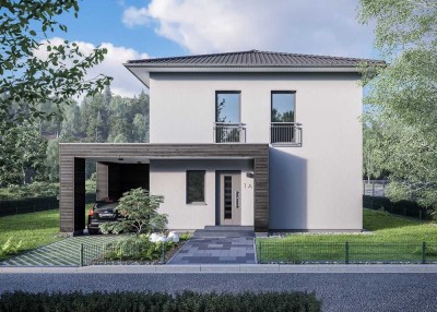 Ihr neues Zuhause: Neubauhaus auf dem Land mit großem Garten