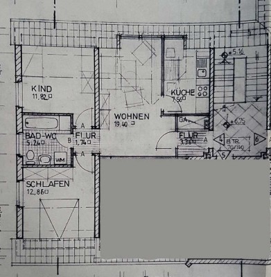 Nachmieter für 3-Raum-Wohnung gesucht