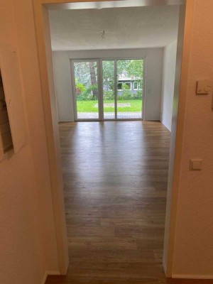 45m2, 1 ZKB mit Fußbodenheizung, Blick ins Grüne