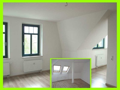 Hübsche DG-Whg mit schönen Laminatboden und schickem Wannenbad - Stellplatz möglich