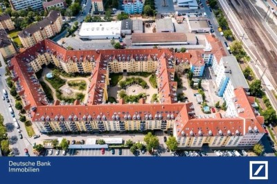 Vermietete 2-Zimmer-Whg  im Herzen der Südstadt von Fürth mit TG!!
