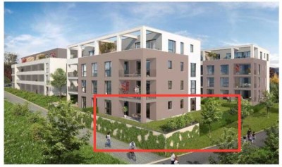 Großzügige 3,5-Zimmer-EG-Wohnung mit weitläufigem Garten