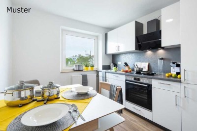 Schnuckelige Seniorenwohnung mit Balkon! WBS und Mindestalter 60 Jahre erforderlich!