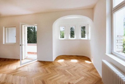 Einzigartiges Wohnen in kernsanierter Jugendstilvilla am Fuße der Achalm in top Lage