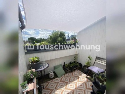Tauschwohnung: 2-Zimmer mit Balkon  im Nordend gegen 3-4 Zimmer Wohnung