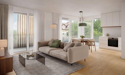 2-Zimmer-Balkonwohnung in Gösting