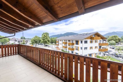 Zentral mit Bergblick - Exklusive Dachgeschoßwohnung in Bad Wiessee