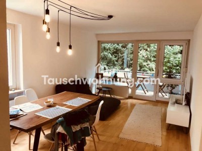 Tauschwohnung: Suche 3-Zi. biete 2-Zi. Balkon TG renoviert, ruhig und grün