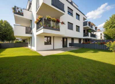 Moderne 2 Zimmer mit Kühlung! Nennen Sie beeindruckende 128m² Garten &amp; Terrasse Ihr Eigen!