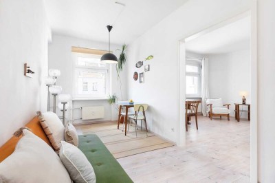 Immanuelkirchstraße: Helle 2-Zimmer-Altbauwohnung im Winsviertel – Westausrichtung, hohe Decken & Ge