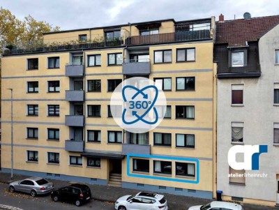 Gepflegte und gut aufgeteilte 3,5 Zimmer-Wohnung in Duisburg-Wanheimerort