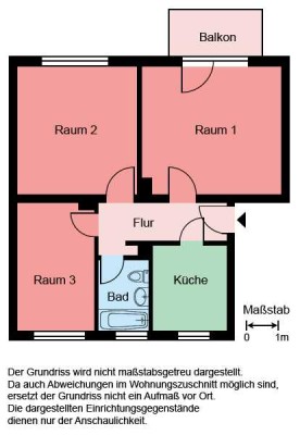 Demnächst frei! 3-Zimmer-Wohnung in Castrop-Rauxel Merklinde