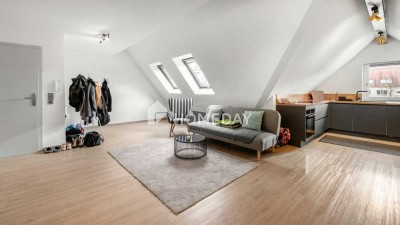 Über den Dächern von Backnang – Dachgeschosswohnung mit Dachterrasse, Sauna & Garage