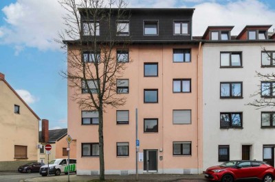 Vermietete 2-Zi.-ETW mit Balkon und Garage als Investment