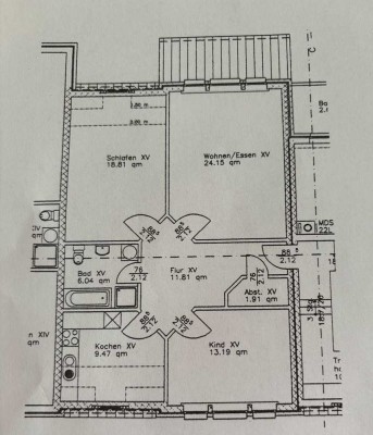 Schöne, helle, renovierte Wohnung in Zeven in ruhiger Lage