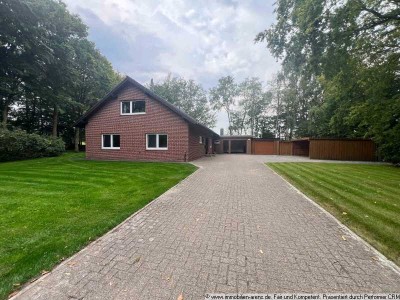 sanierte Erdgeschosswhg. mit Wintergarten, Garage, Carport u. Garten in Seggern