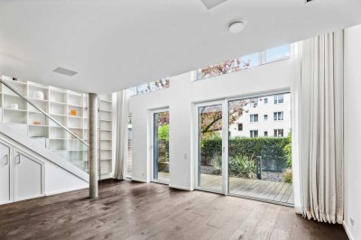 Wohnen im Herzen Hannovers: Design-Maisonettewohnung mit großzügigen Terrassen