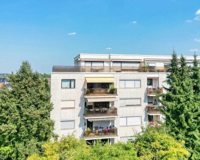 Wunderschöne Wohnung mit Fernblick und exzellenter Verkehrsanbindung