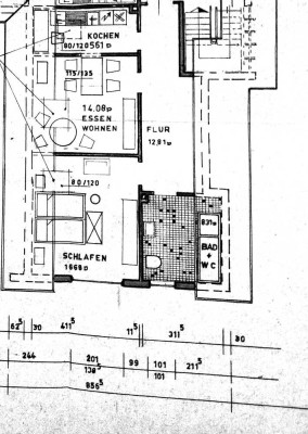 2-Zimmer-Dachgeschosswohnung in Wilnsdorf