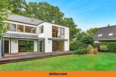 Architektur & Natur in perfekter Harmonie – Einzigartige Feldrandlage