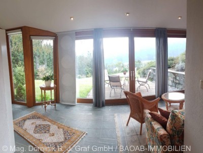 Stilvolle Landhauswohnung mit Garten &amp; Panorama – Idyllisch nahe Feldkirchen