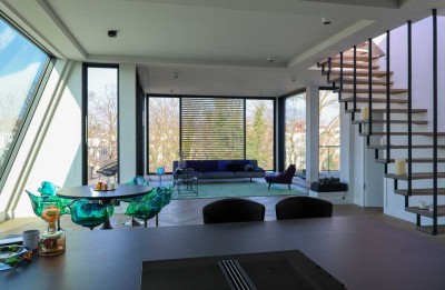 Exklusive Dachgeschosswohnung mit Dachterrasse und Fahrstuhl direkt in die Wohnung