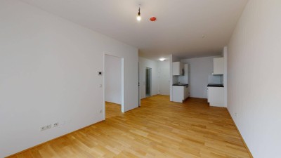 Stadtnahes Wohnen: Modernes 2-Zimmer-Apartment mit Balkon im Herzfelderhof