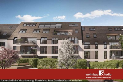 Eine Oase der Ruhe: 2-Zi.-Neubau-Wohnung mit Südbalkon in bester Lage in S-Degerloch!