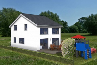 Doppelhaushälfte, Clever geplant, Energieeffizient und QNG-Zertifiziert