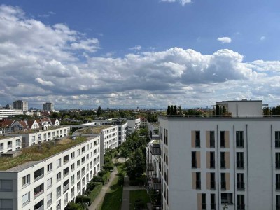 Ruhiges Wohnen in Schwabing mit Sonne und Ausblick
