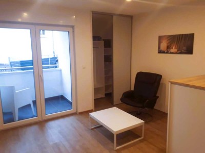 Gemütliche 1-Raum-Wohnung mit Balkon und Küchenzeile in Denkingen