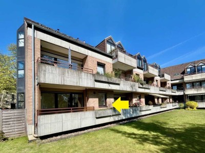 Hell - grün - hochwertig: 2-Zimmer-Etagenwohnung 
mit Einbauküche und Balkon 
in Menden-Holthausen