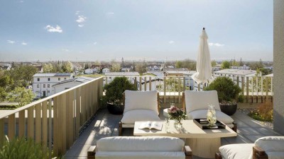 Exklusive 4-Zimmer-Dachterrassenwohnung mit Ausblick