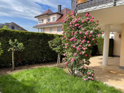 Frei - Exklusive 5-Zimmer-Wohnung mit privatem Garten - barrierefrei - inkl. 2 TG-Stellplätzen