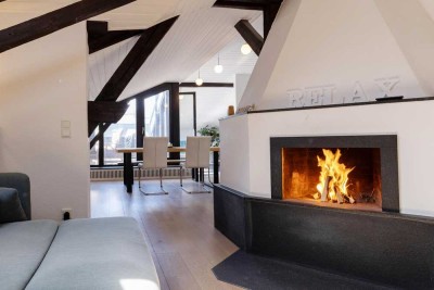 Traumwohnung - Innenstadt, Garage, Kamin, Dachterrasse