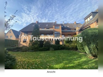 Tauschwohnung: Tausche Whg. über 2 Ebenen gegen Whg./Haus im EG mit Garten