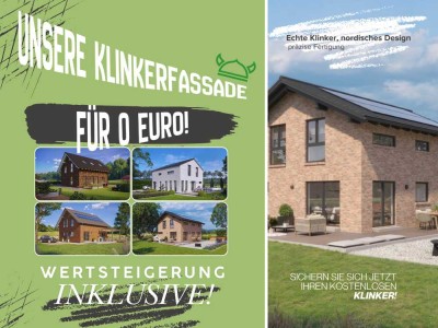 Außen massiv. Innen gemütlich. Danhaus mit Klinkerwand zum Nulltarif!