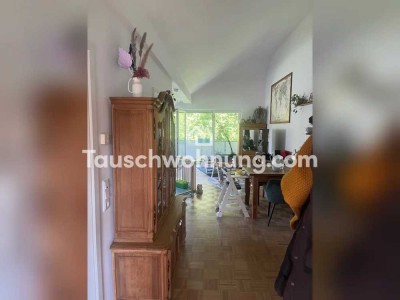 Tauschwohnung: Schöne helle und große Dachgeschosswohnung