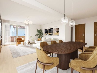 Lichtdurchflutete 2-Zimmer-Wohnung in Top-Wohnlage mit Balkon und TG-Stellplatz-neuwertig!
