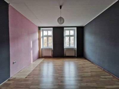 ++NEU++ Renovierungsbedürftige 3-Zimmer Altbau-Wohnung, guter Grundriss