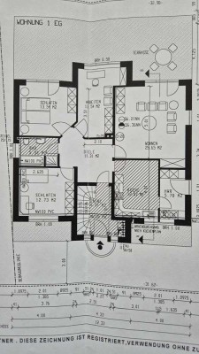 Helle 4-Zimmer Erdgeschosswohnung mit Garten in Warendorf