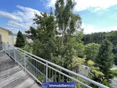 Freundliche 2-Zimmer Wohnung mit großem Balkon und Ausblick ins Grüne - Gründberghof Top 17
