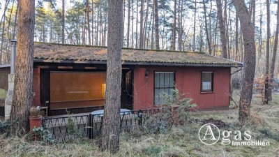 großzügiges Freizeitgrundstück mit Bungalow in Ferch