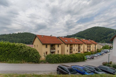 Rotheau – herrliche geförderte 5 Zimmer Maisonettewohnung eingebettet im Grünen