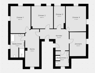 Moderne, großzügige 5-Zimmer-Wohnung mit Stellplätzen in Radeberg – Erstbezug ab Januar 2026