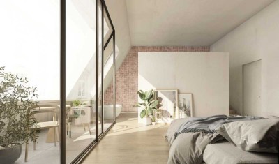 Exklusives Penthouse auf Gründerzeitgebäude mit Loggia & Aufdachterrasse im Günzelkiez