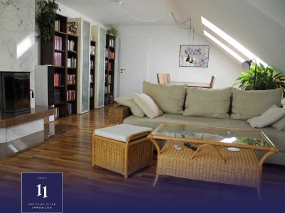 Ihr Rückzugsort über der Stadt – Elegante DG-Wohnung mitten in Bad Vilbel!