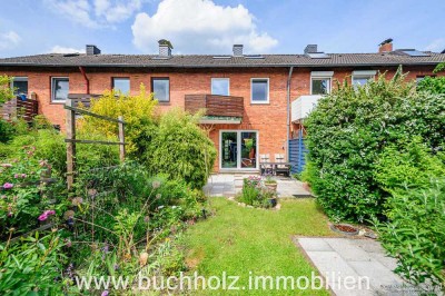 Buchholz,Familiendomizil in Bahnhofsnähe, Top-Kombination aus Wohn- und Nutzfläche,Kaminofen, Garage