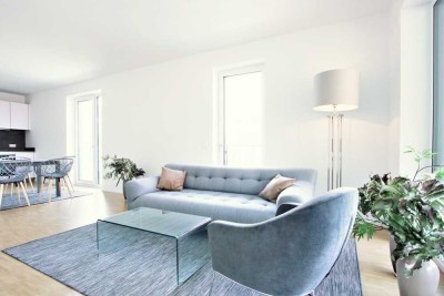 Stadtgärten - Erdgeschosswohnung mit Terrasse und Gartenanteil!